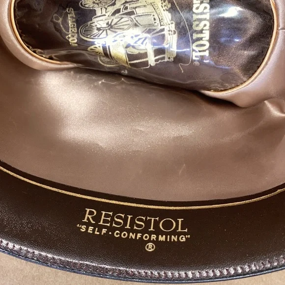 Vintage Resistol Stagecoach Self Conforming Feather Western Hat-Unisex-Size 7